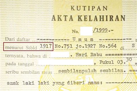 Akta Kelahiran