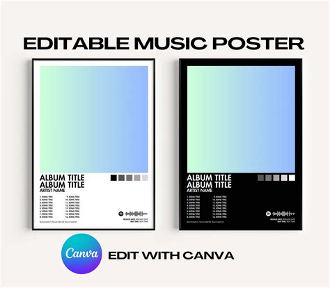 Album Cover Poster Template