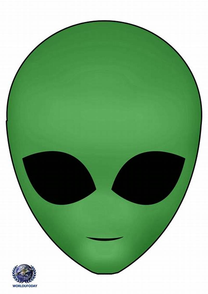 Alien Face Printable