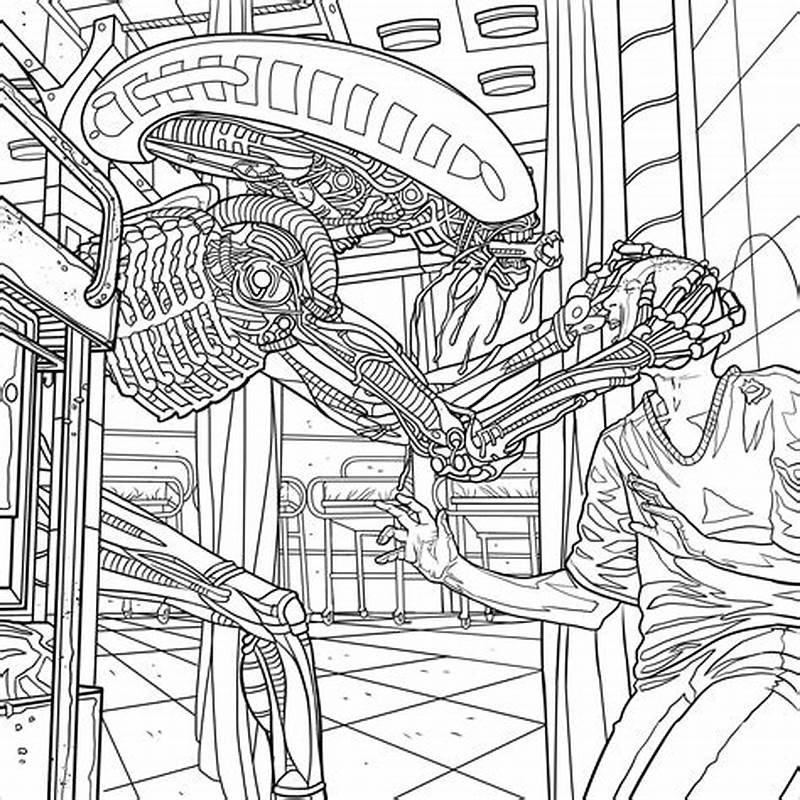 Alien Movie Coloring Pages