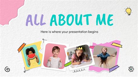 All About Me Google Slide Template