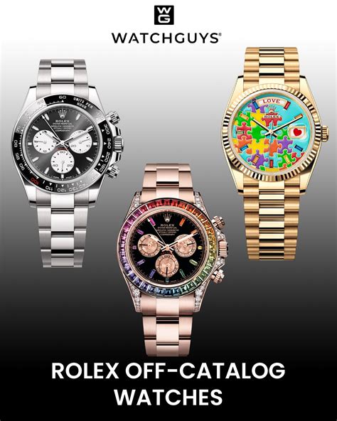 All Off Catalogue Rolex