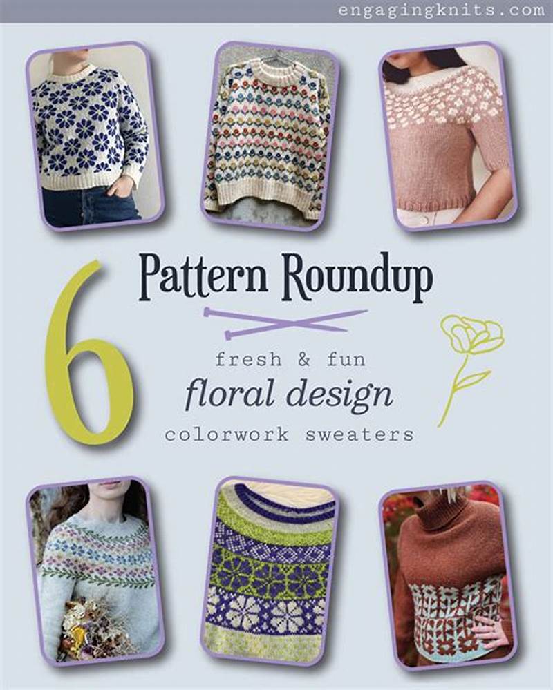 All Over Colorwork Sweater Pattern