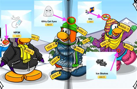 All Secrets Gift Shop Catalog Club Penguin Rewritten