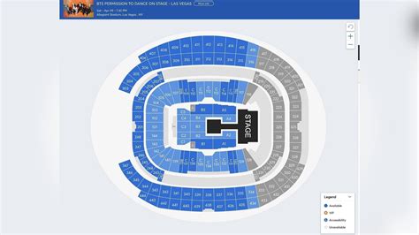 Allegiant Stadium Seating Chart Concert