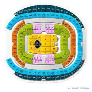 Allegiant Stadium Seating Chart For Garth Brooks Concert