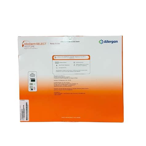 Allergan Alloderm Catalog