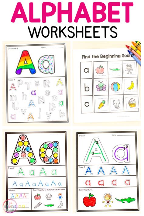 Alphabet Activities For Preschoolers Printables