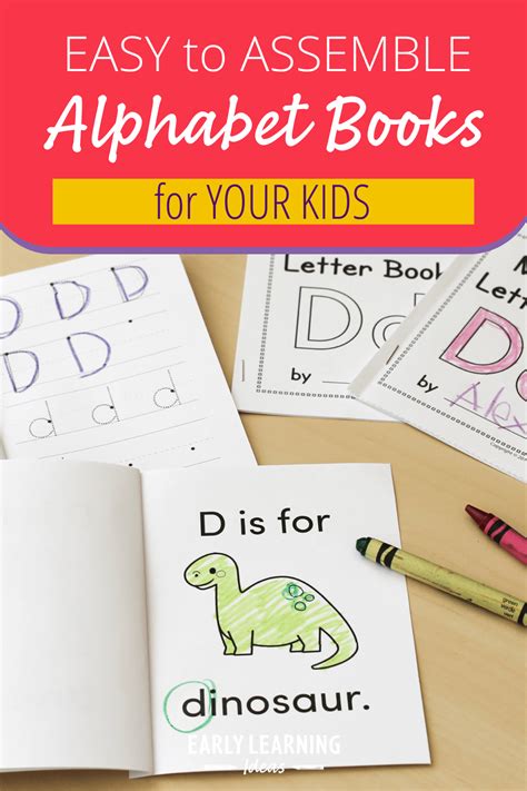 Alphabet Letter Books Printable