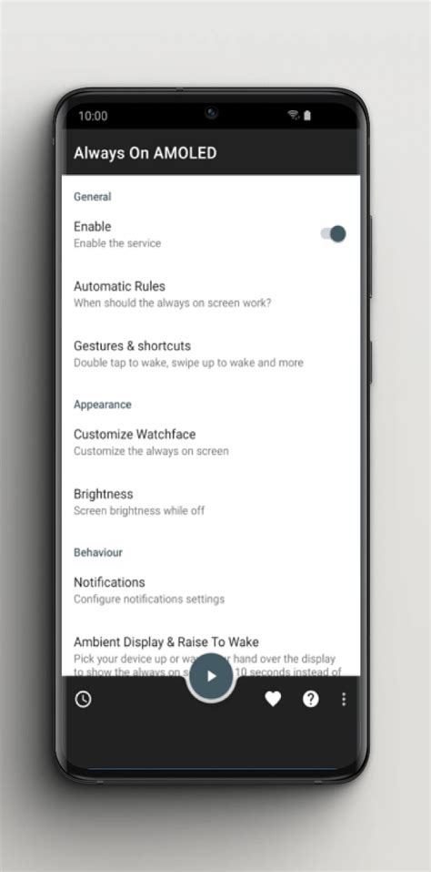 Always On AMOLED | Edge Lighting
