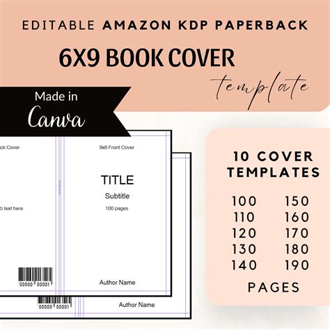 Amazon Kdp Book Cover Template