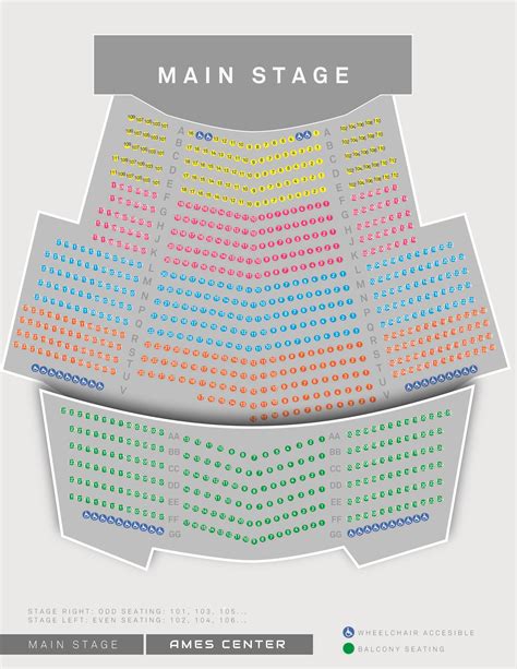 Ames Center Seating Chart