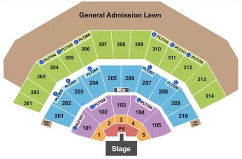 Amfam Amphitheater Seating Chart