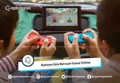 Anak bermain game