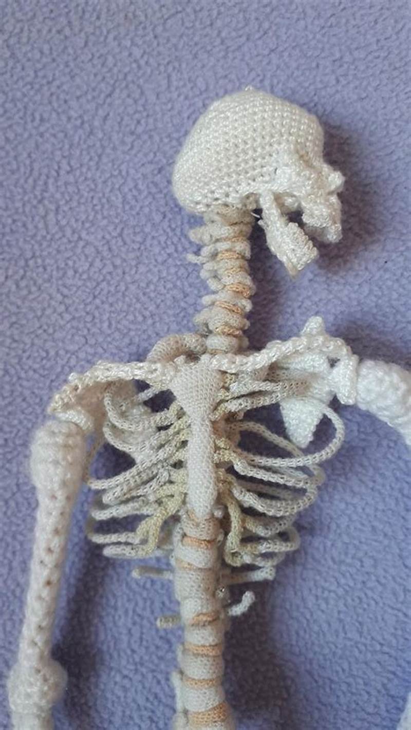 Anatomically Correct Skeleton Crochet Pattern