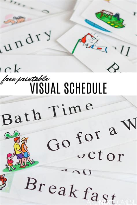 And Next Comes L Free Printable Daily Schedule