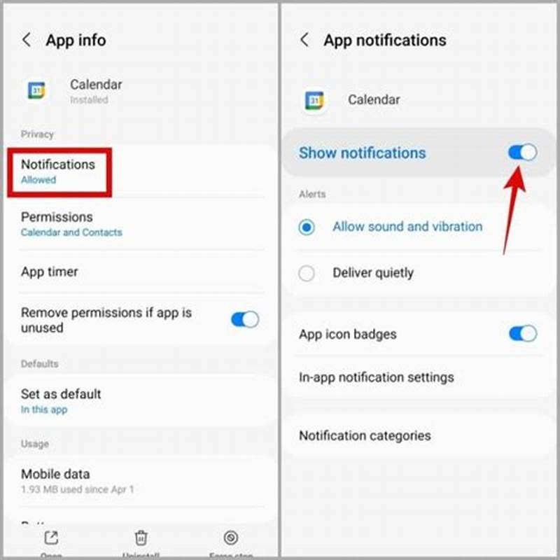 Android Calendar Notifications Not Working
