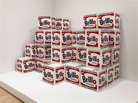 Andy Warhol Brillo Box art