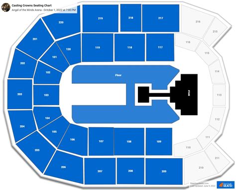 Angel Of The Winds Seating Chart