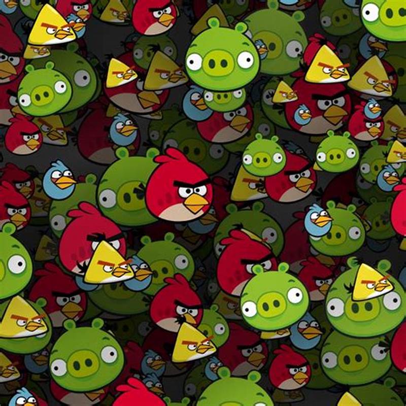 Angry Birds Pattern