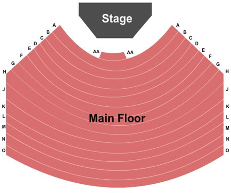 Angus Bowmer Theatre Seating Chart