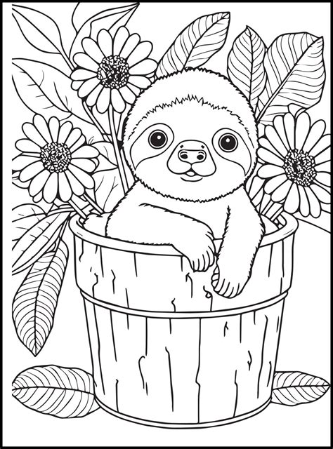 Animal Coloring Page Printable