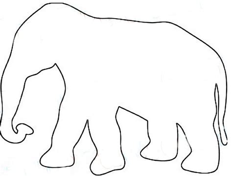Animal Outlines Printable