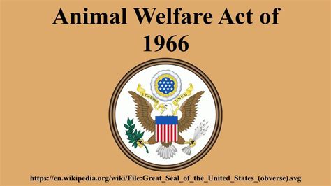 Animal Welfare Act of 1966