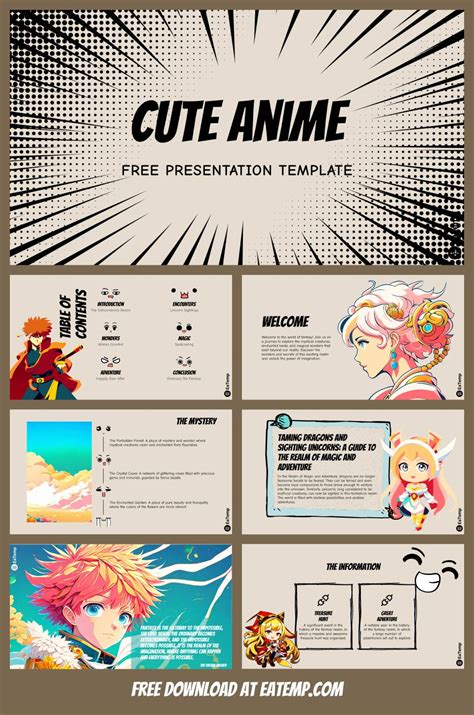 Anime Powerpoint Template