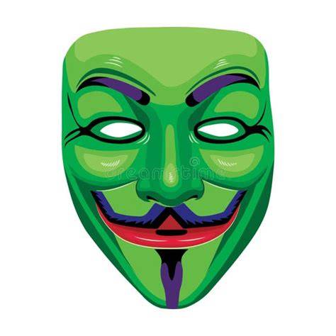 Anonymous mask representing hacktivism