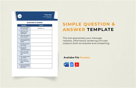 Answer Box Template