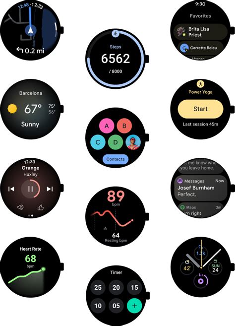 Antarmuka WearOS 6 One UI 8 Watch