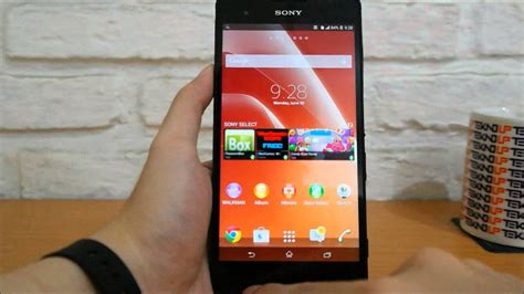 Antarmuka Xperia UI