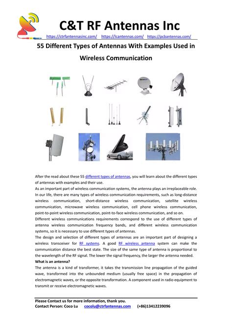 Antenna for Communication