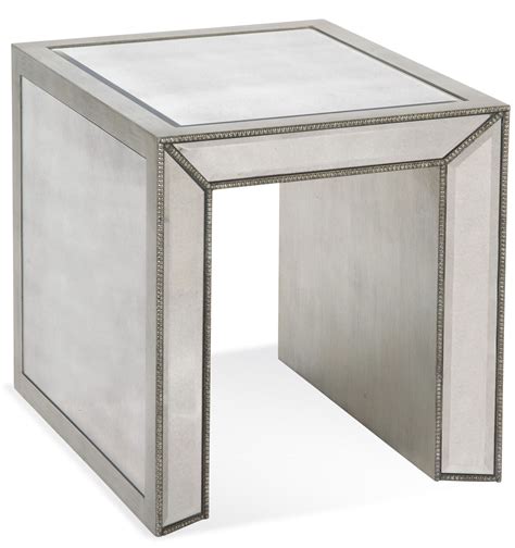 Mirror End Table