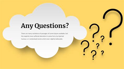 Questions PowerPoint … 