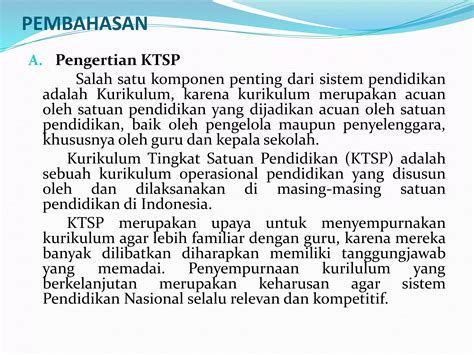 Apa Itu KTSP