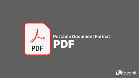 Apa Itu PDF