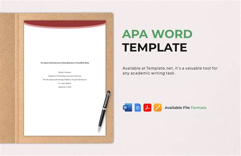 Apa Template Word