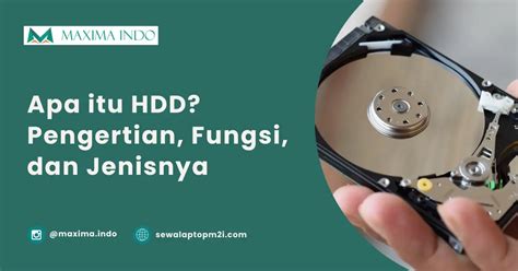 Apa itu HDD