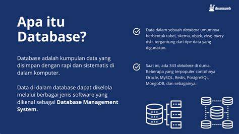Apa itu database