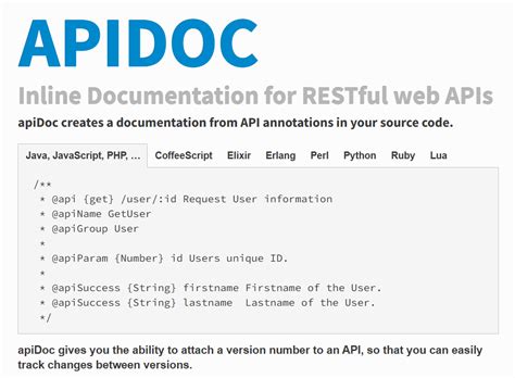 Apidoc Templates