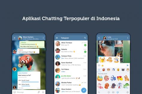 Aplikasi Chatting Terpercaya Indonesia