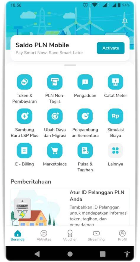 Aplikasi PLN Mobile