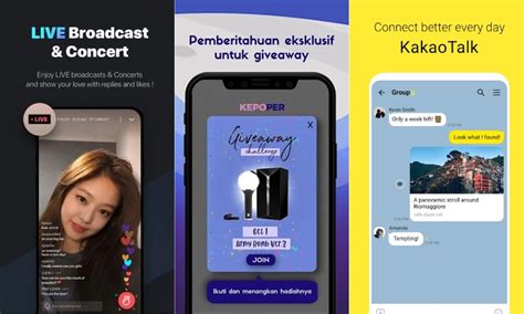 Aplikasi untuk Kpopers in Indonesia