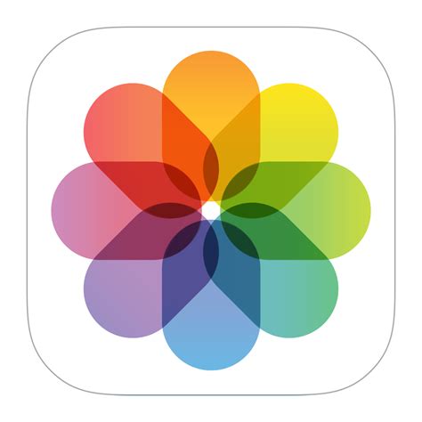 Apple's Photo App Transparent Background