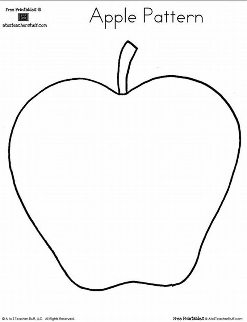 Apple Pattern Printable