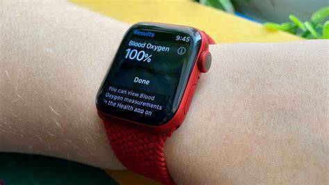 Apple Watch Blood Oxygen Feature