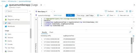 Application Insights Kusto query