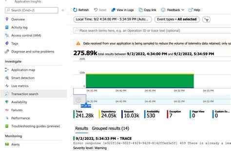 Application Insights Search
